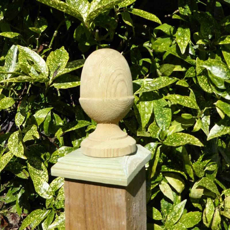 Acorn Post Top Finial 100mm 1912